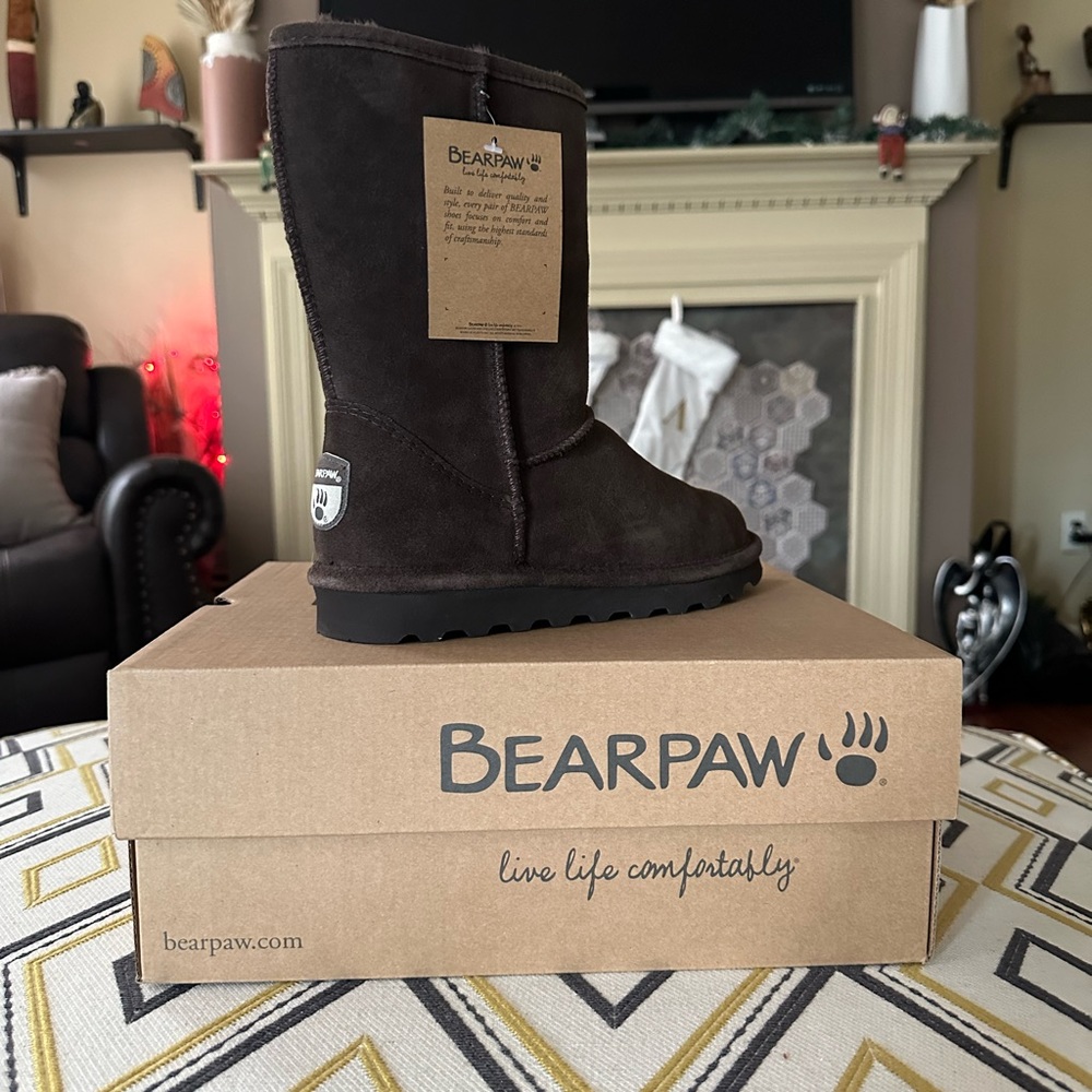 BearPaw Elle Short Chocolate winter boot